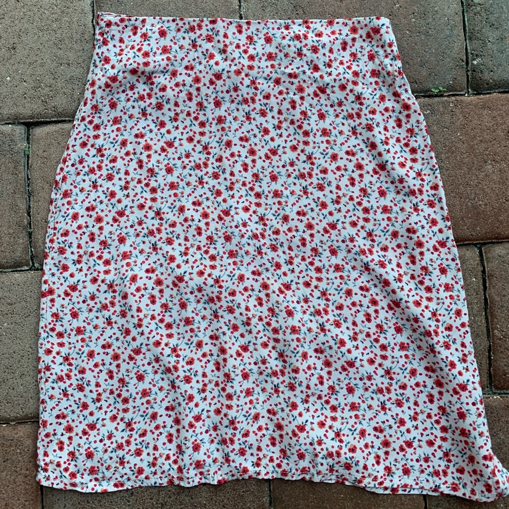 Cottage Core Ditsy Floral Skirt